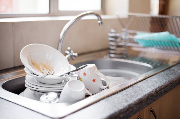 Have these dishes ever been washed?