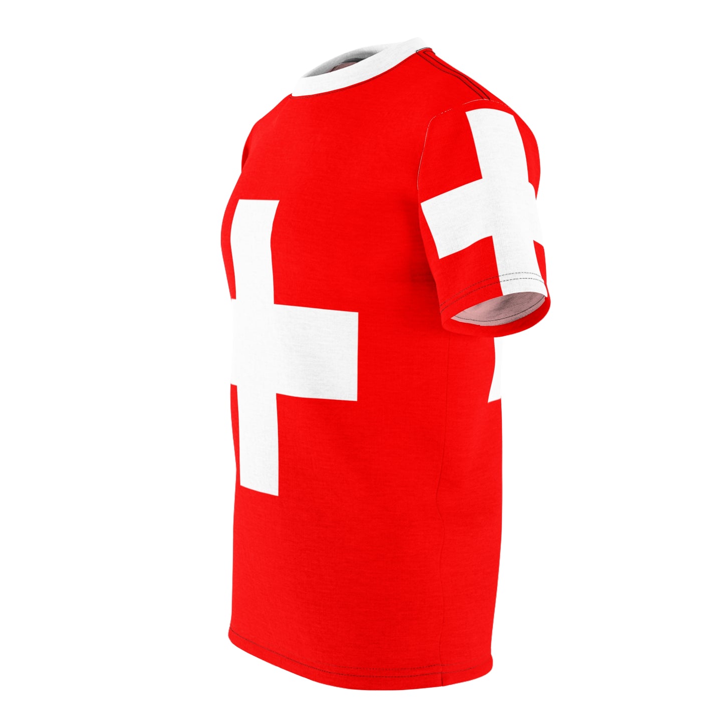 Switzerland Flag - International Country Flag Unisex Tee
