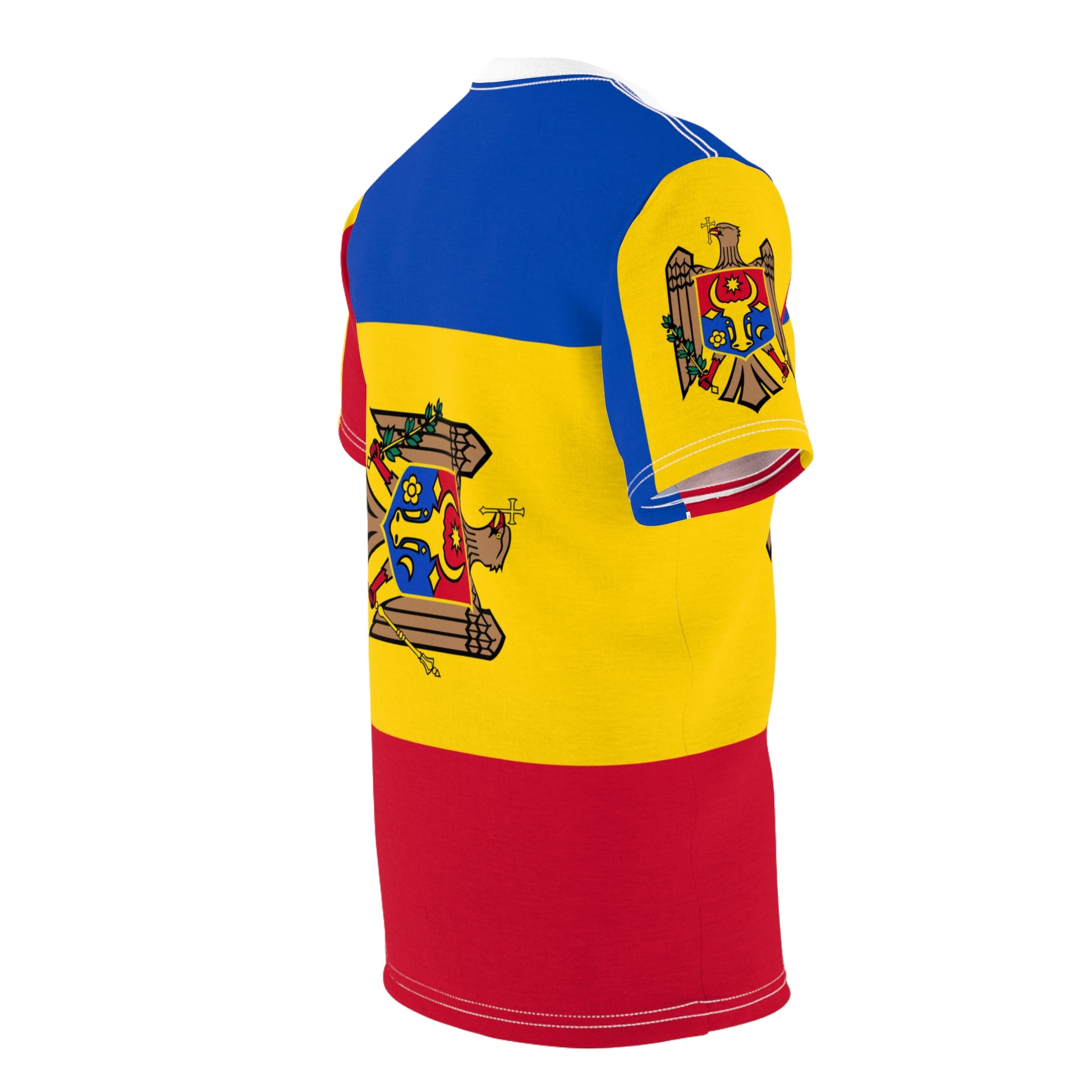 Moldova Flag - International Country Flag Unisex Tee