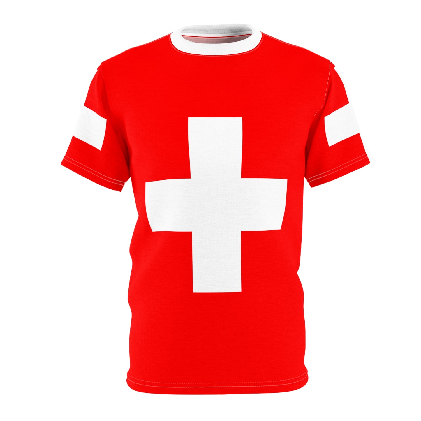 Switzerland Flag - International Country Flag Unisex Tee