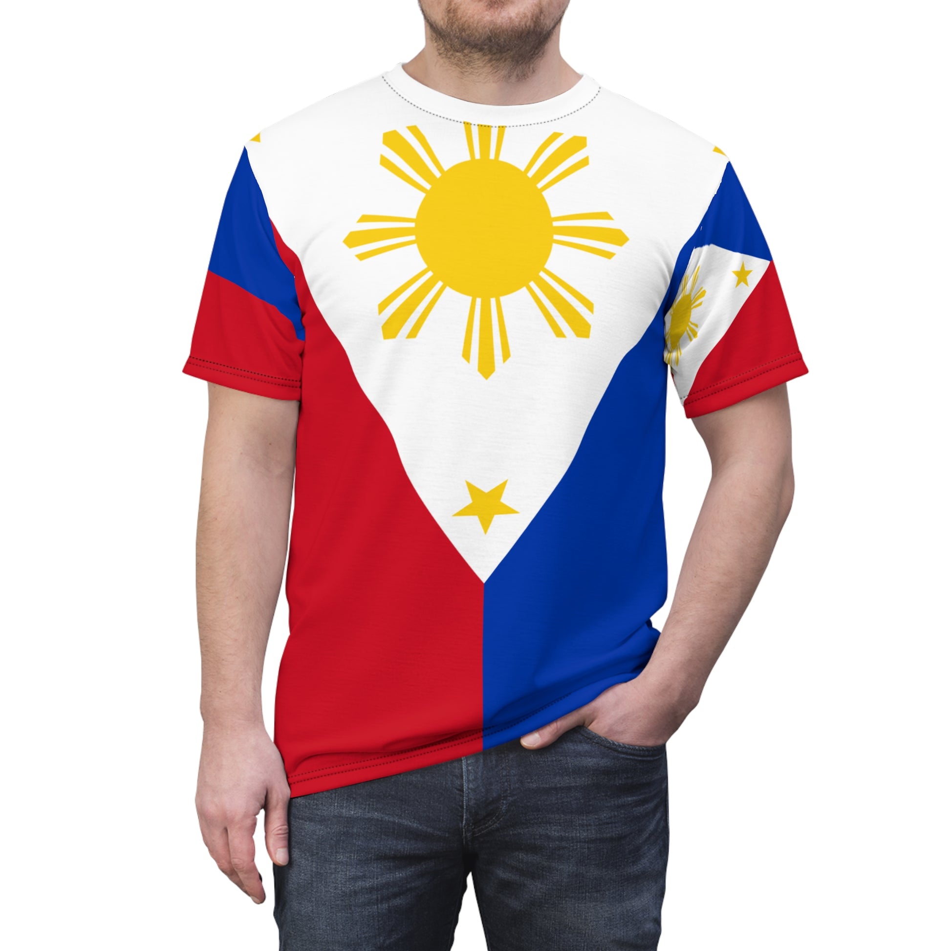 Philippines Flag  - International Country Flag Unisex Tee