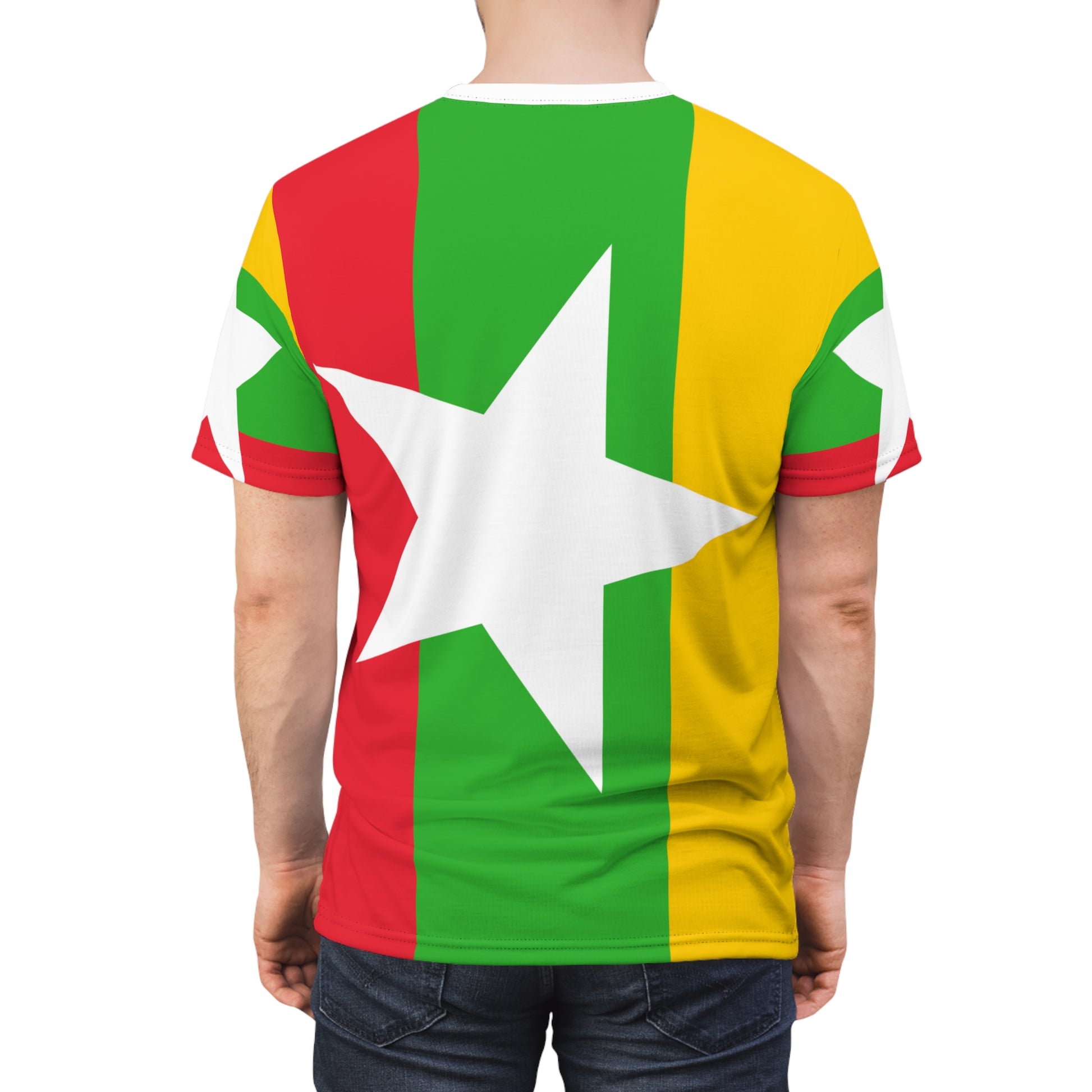 Myanmar Flag - International Country Flag Unisex Tee