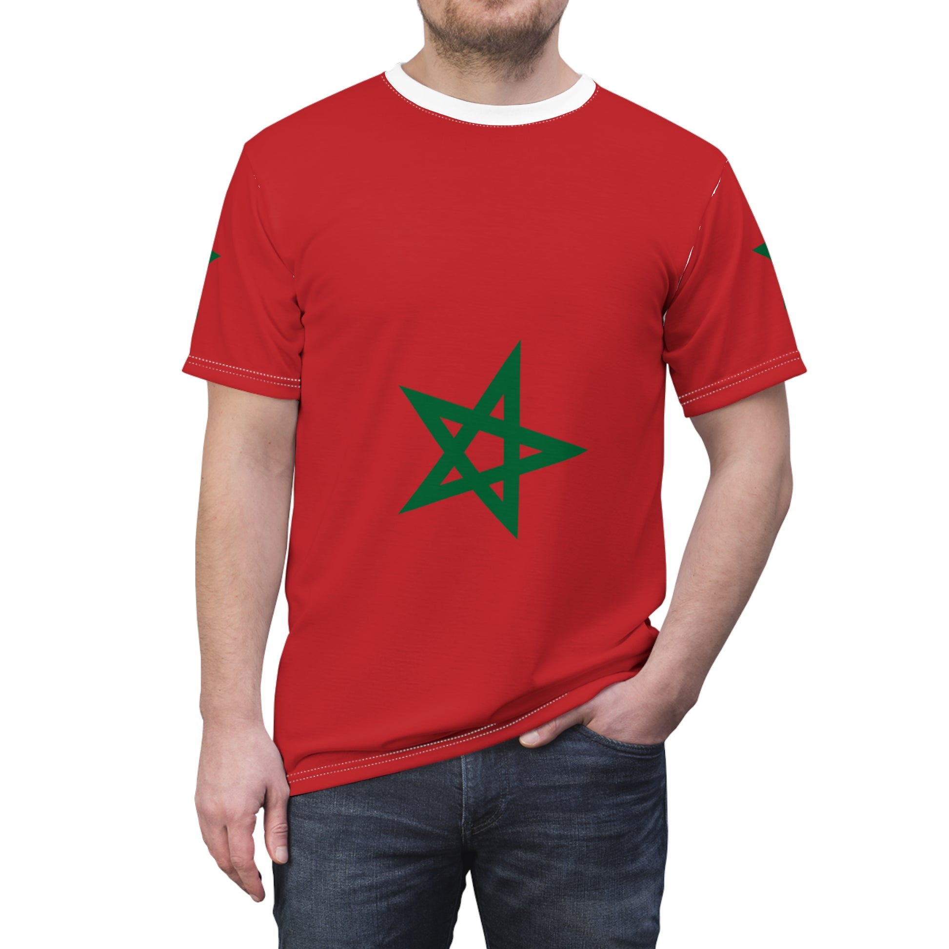 Morocco Flag - International Country Flag Unisex Tee