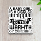 A Giggle Wrapped Up In the Warmth Sticker