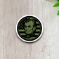 Abraham Lincoln Badge Sticker