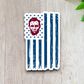 Abraham Lincoln Flag Sticker