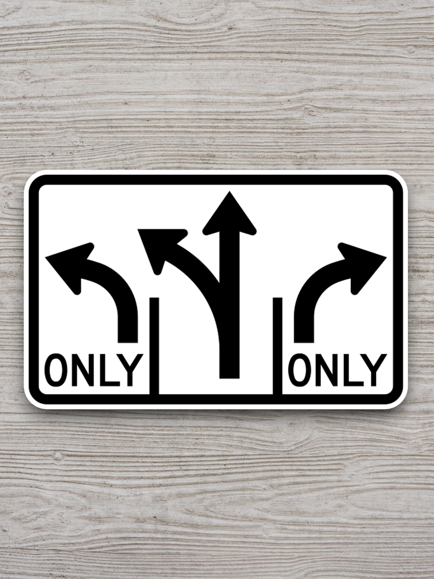 Advanced Intersection Control Alternate 02 United States Road Sign Sticker