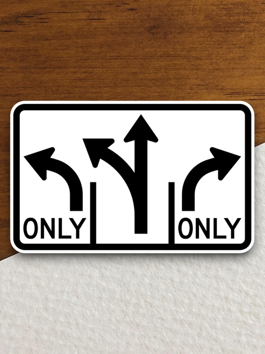 Advanced Intersection Control Alternate 02 United States Road Sign Sticker