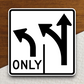 Advanced intersection control United States Road Sign Sticker