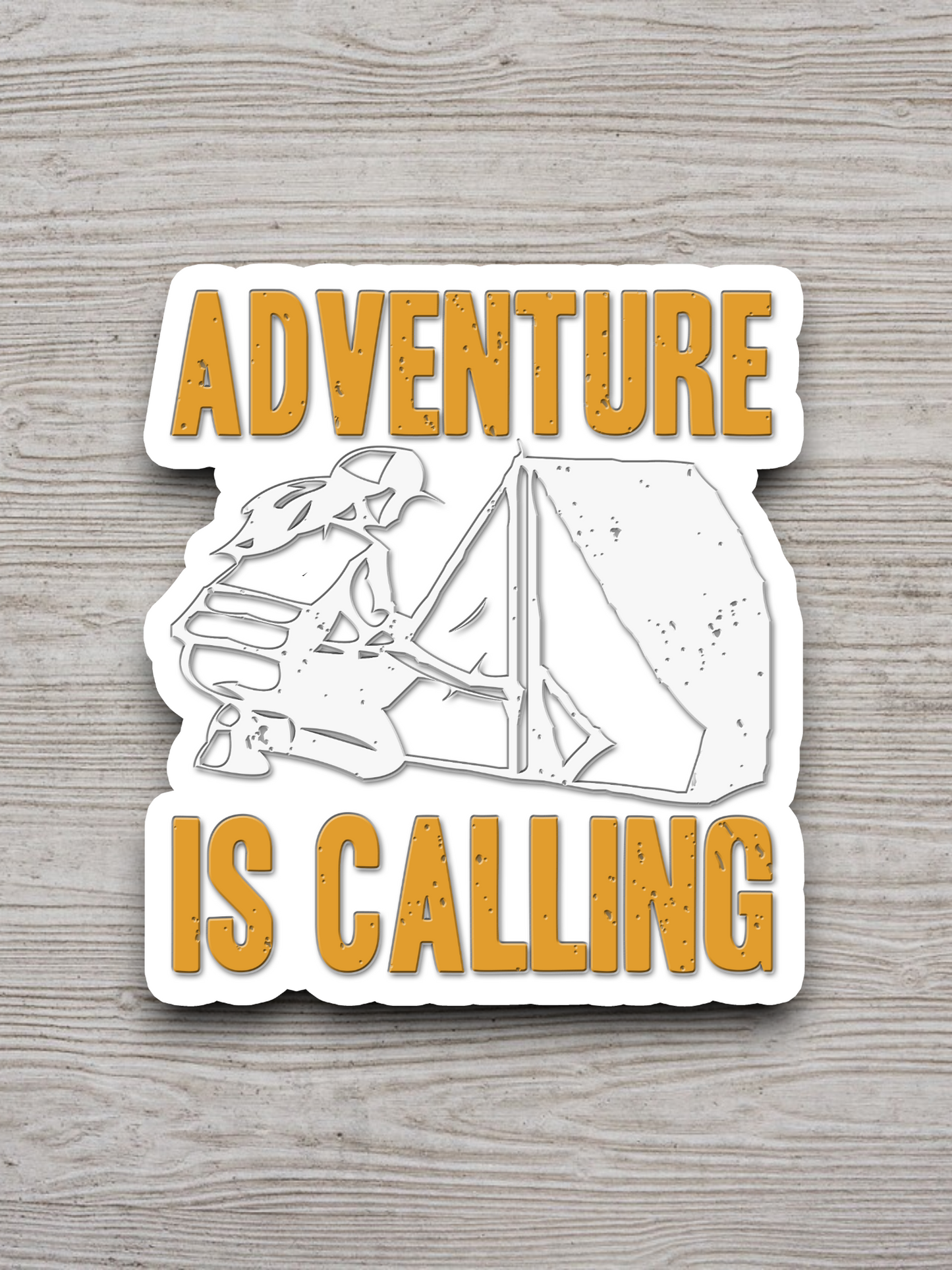 Adventure is Calling Sticker