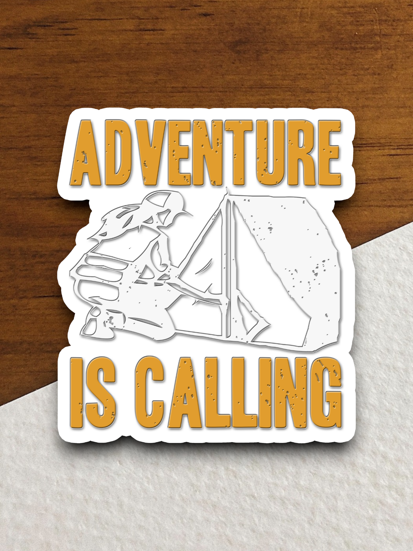 Adventure is Calling Sticker