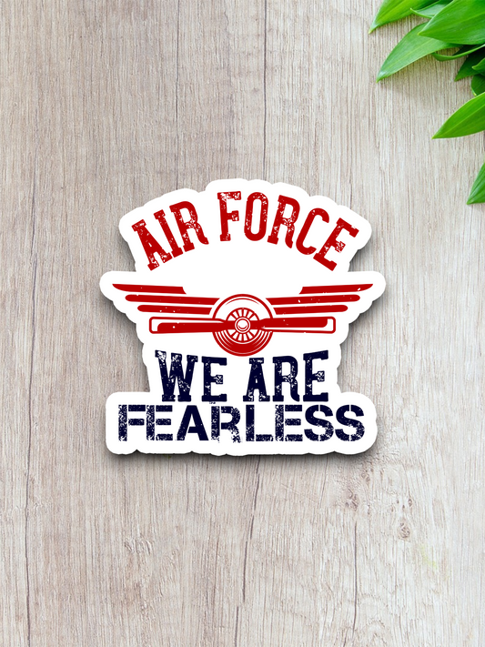 Air Force We Are Fearless Sticker