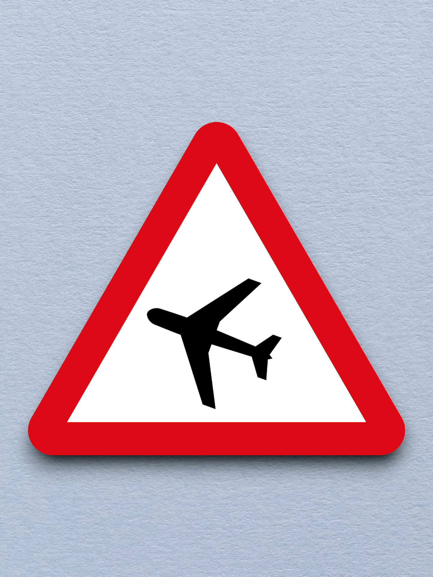 Airport Road Sign Sticker