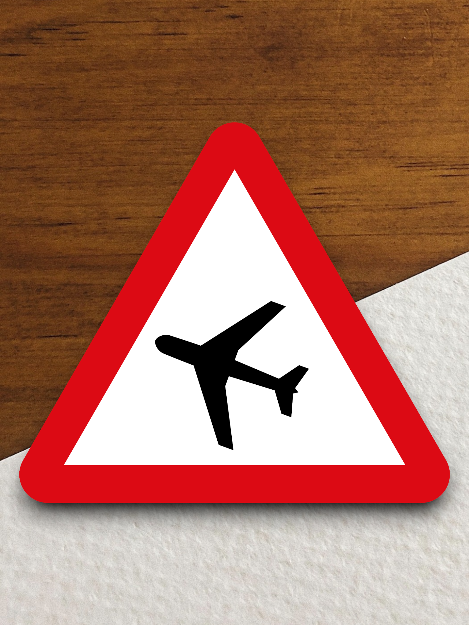 Airport Road Sign Sticker