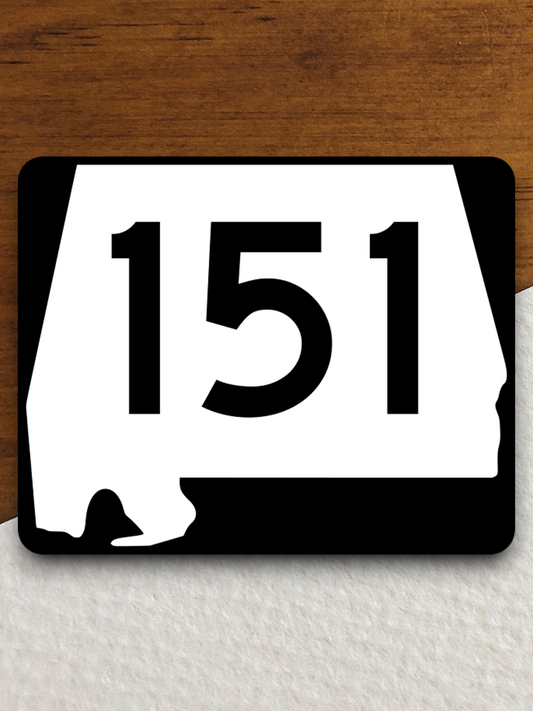 Alabama Highway 151 Sticker