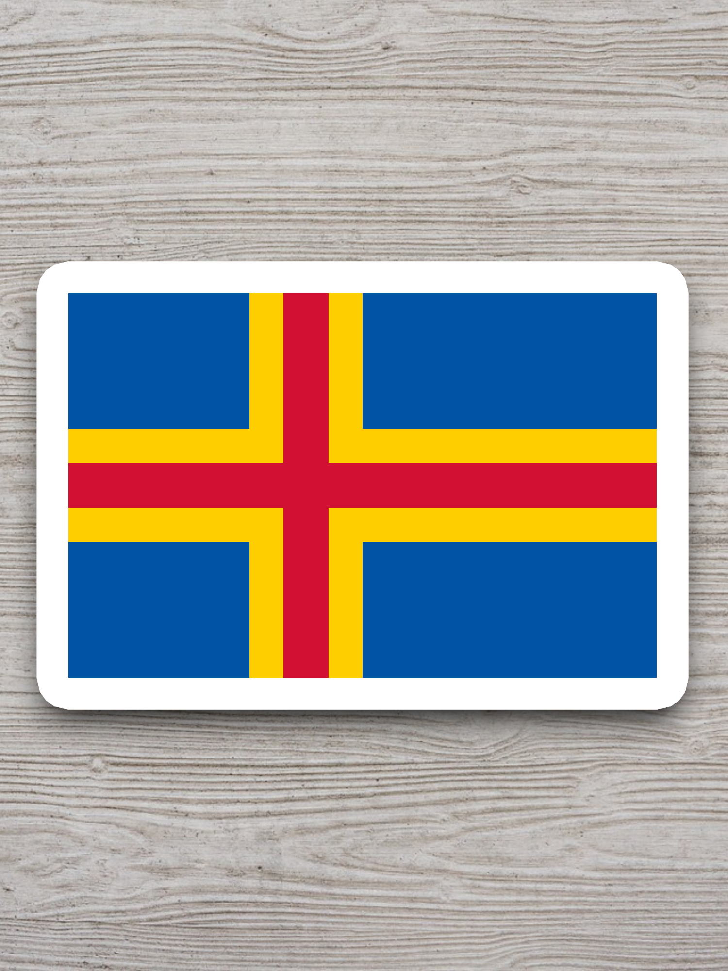 Åland Flag - International Country Flag Sticker