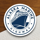 Alaska's Marine Highway Sticker