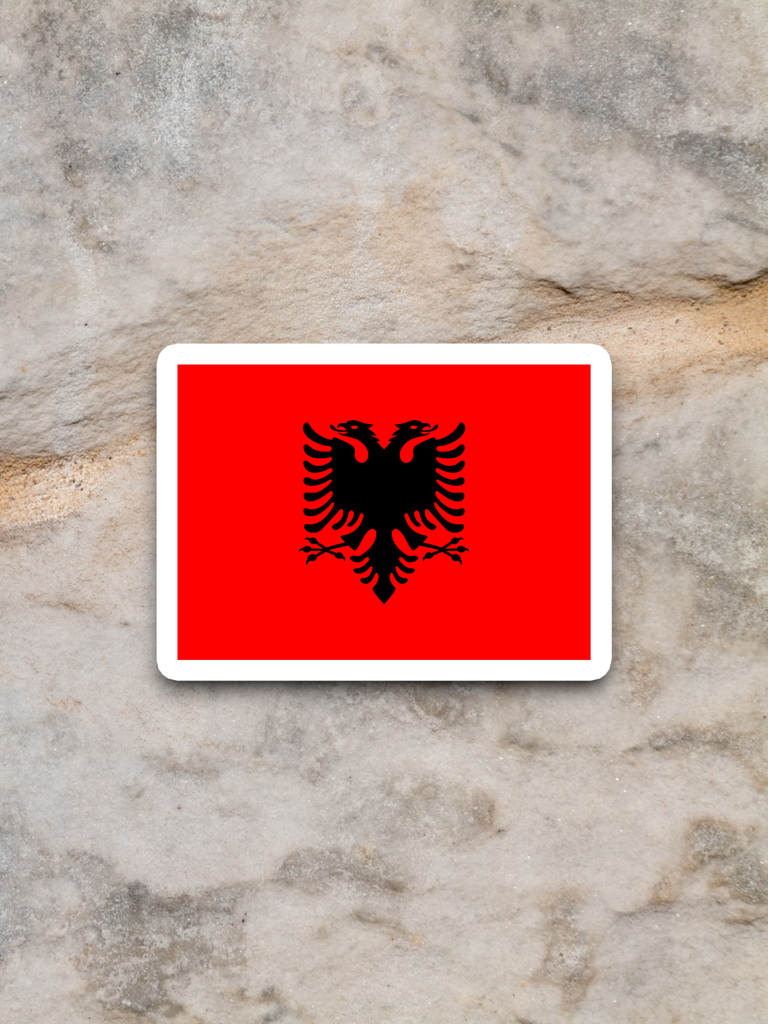 Albania Flag - International Country Flag Sticker