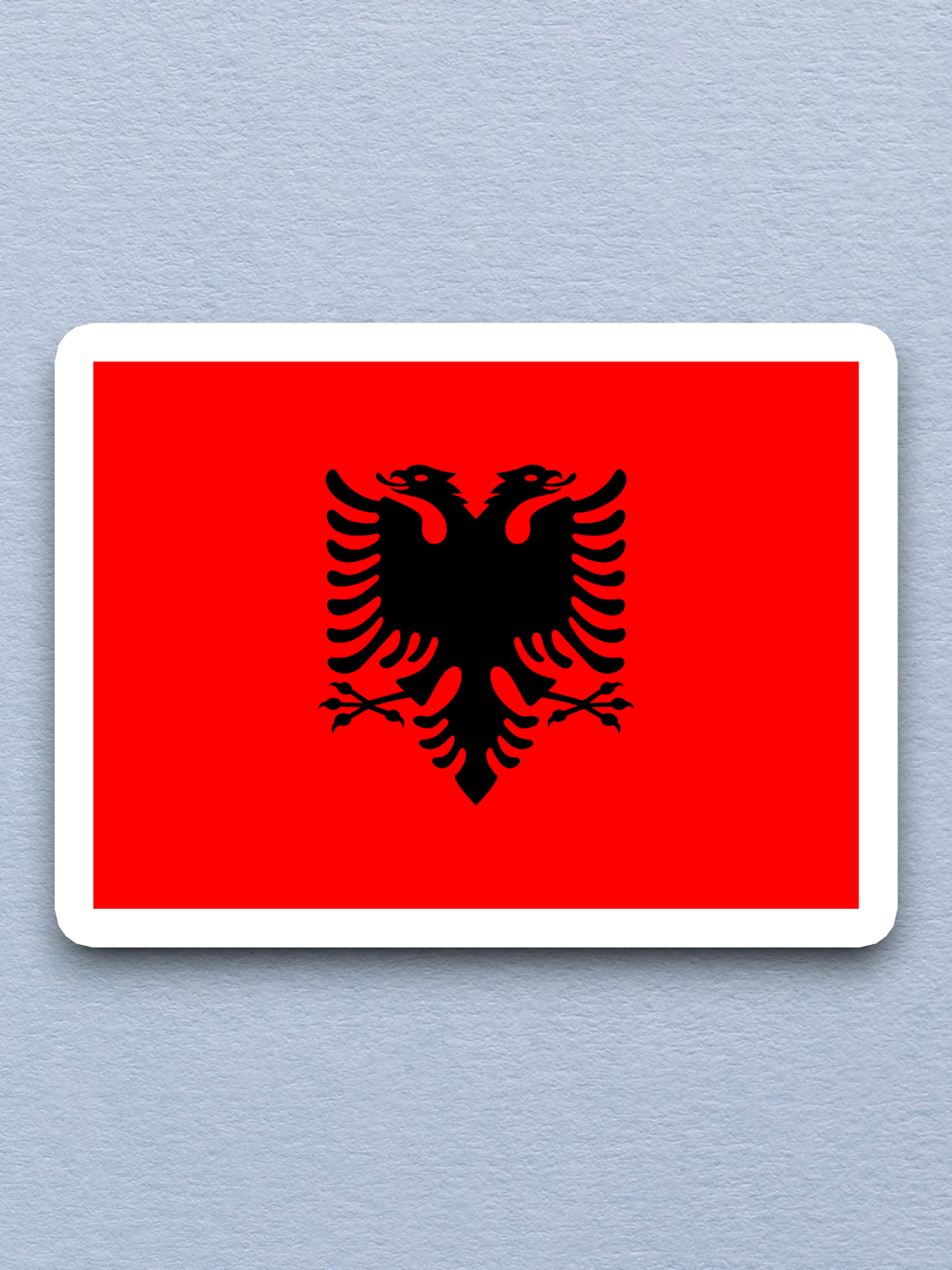 Albania Flag - International Country Flag Sticker