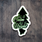 All is Calm All is Bright Version 6 - Holiday Sticker