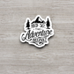And So the Adventure Begins Version 3 - Travel Sticker