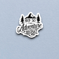 And So the Adventure Begins Version 3 - Travel Sticker