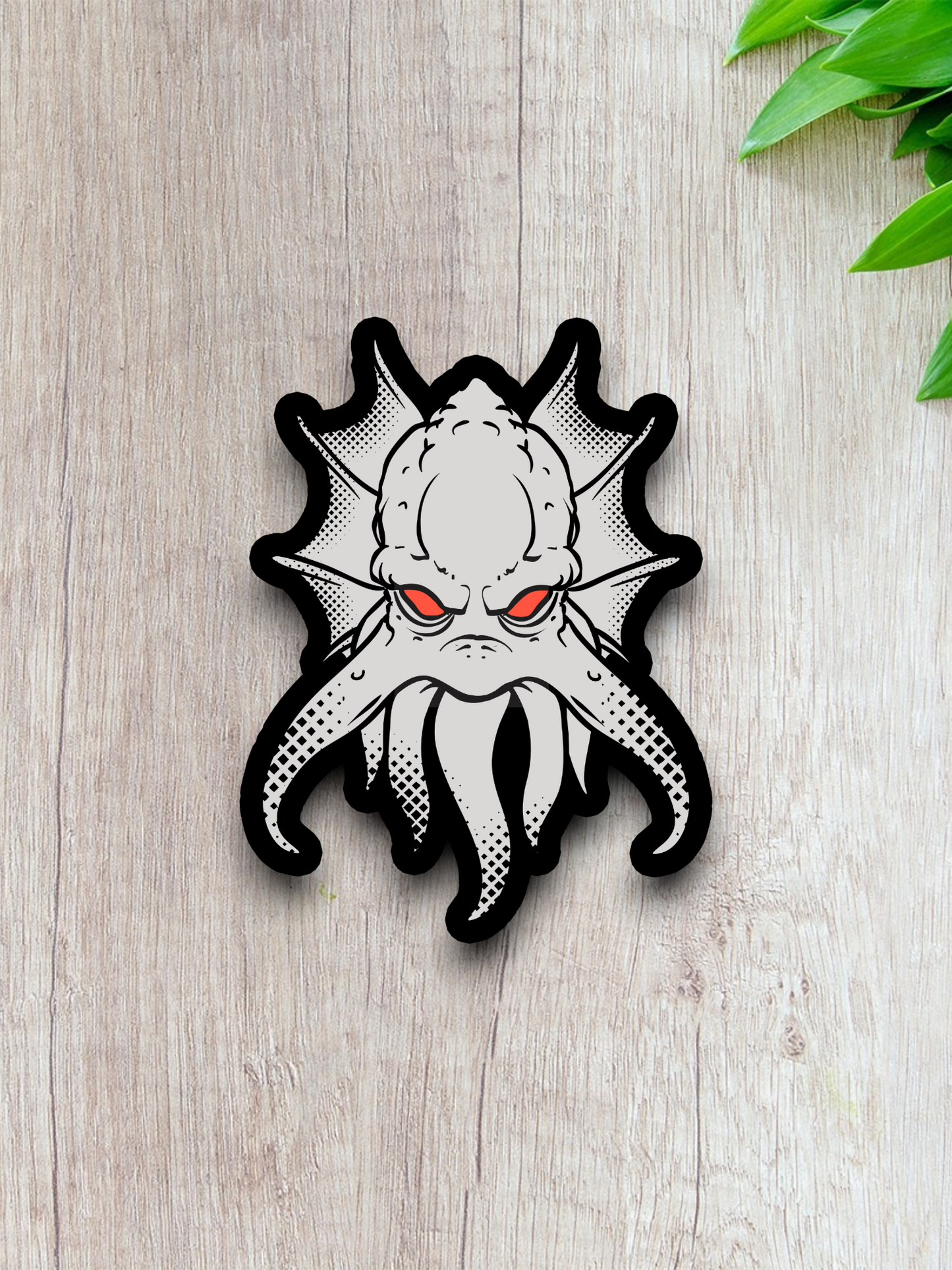 Angry Squid  Sticker
