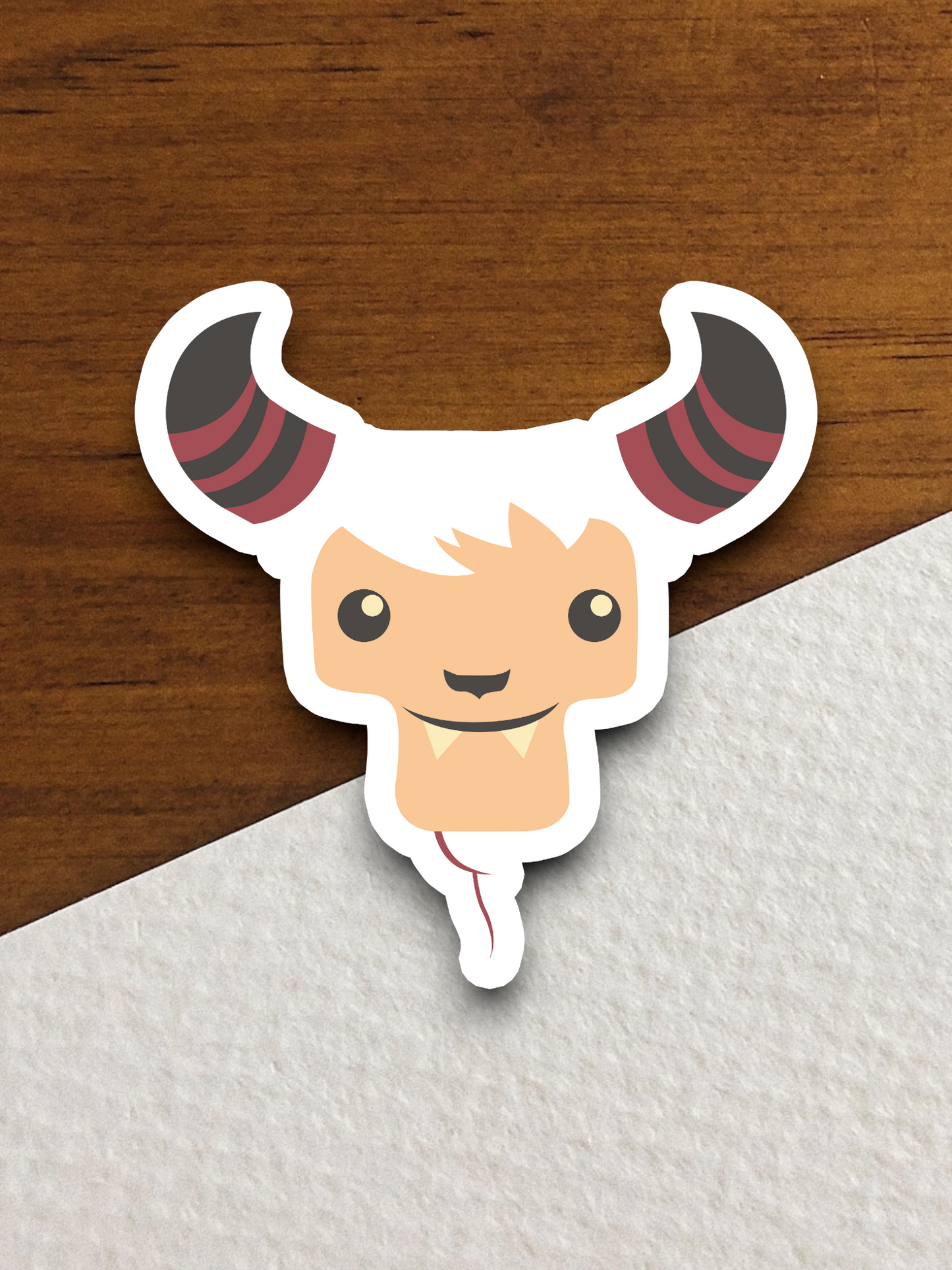 Animal with Horns Image Sticker