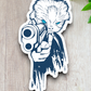 Animal and Gun Sticker