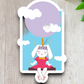 Animal at Peace Sticker