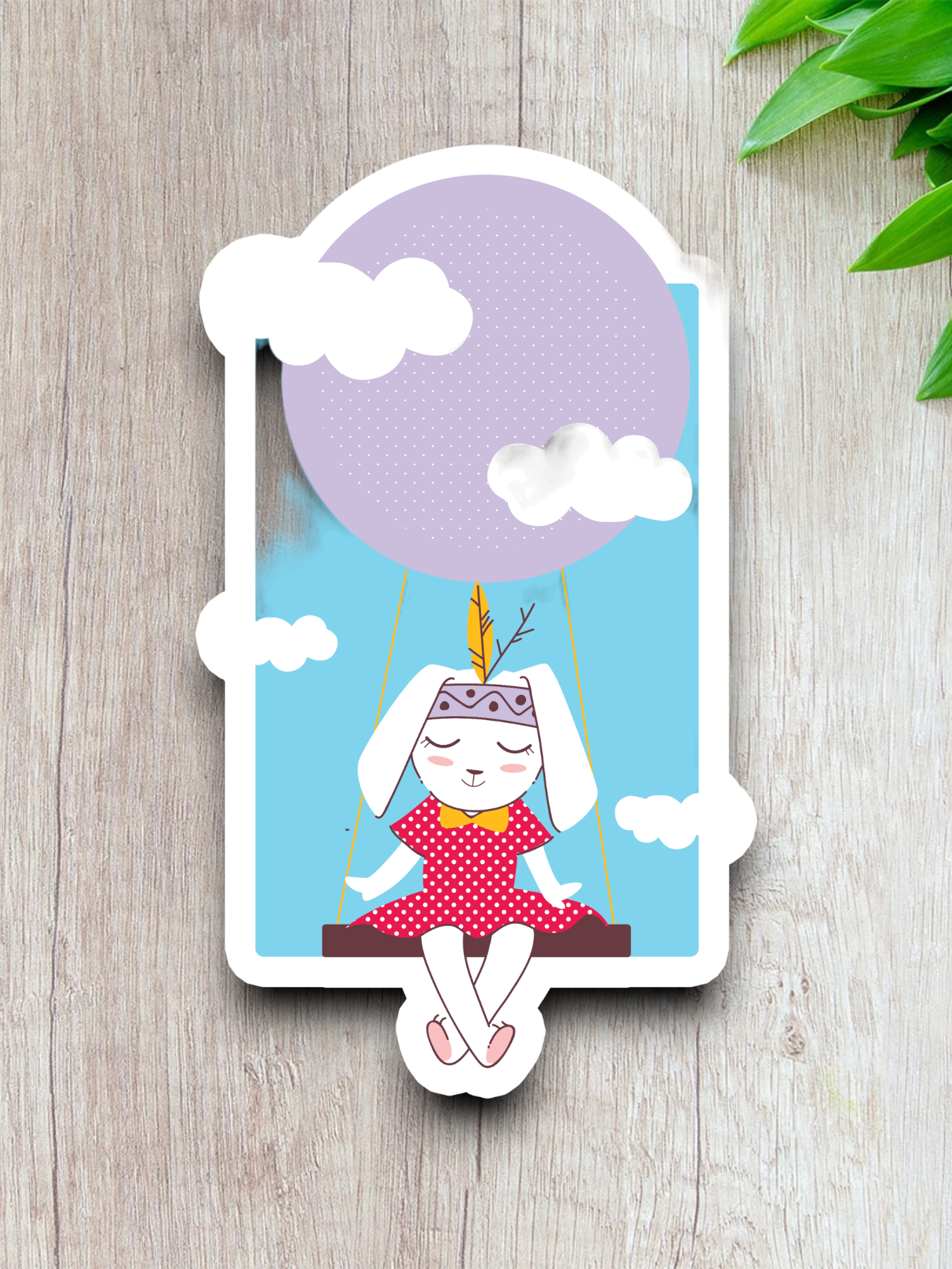 Animal at Peace Sticker