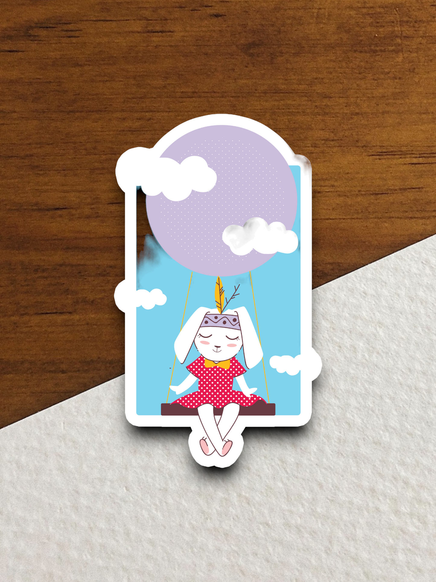 Animal at Peace Sticker