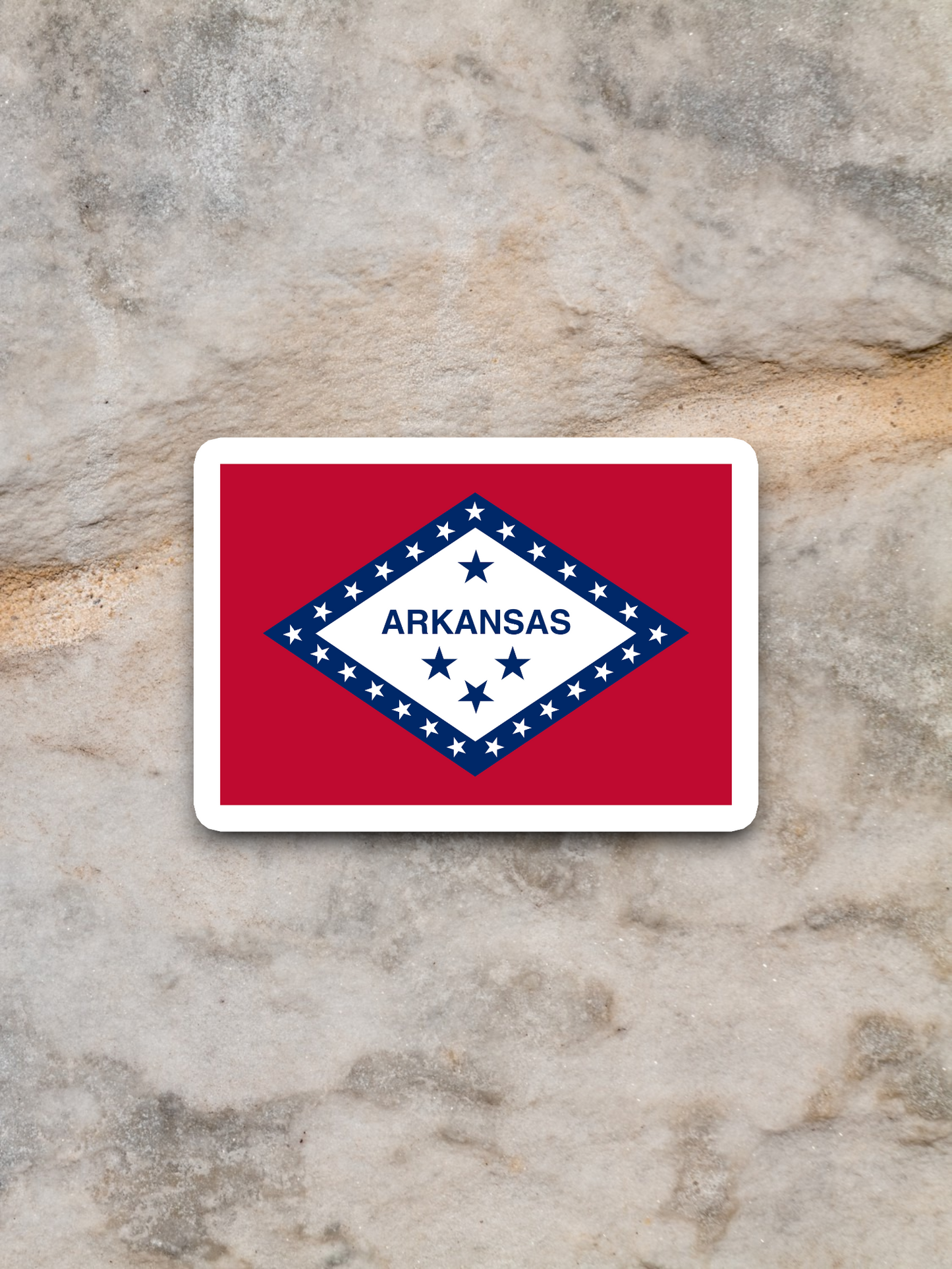 Arkansas Flag - State Flag Sticker