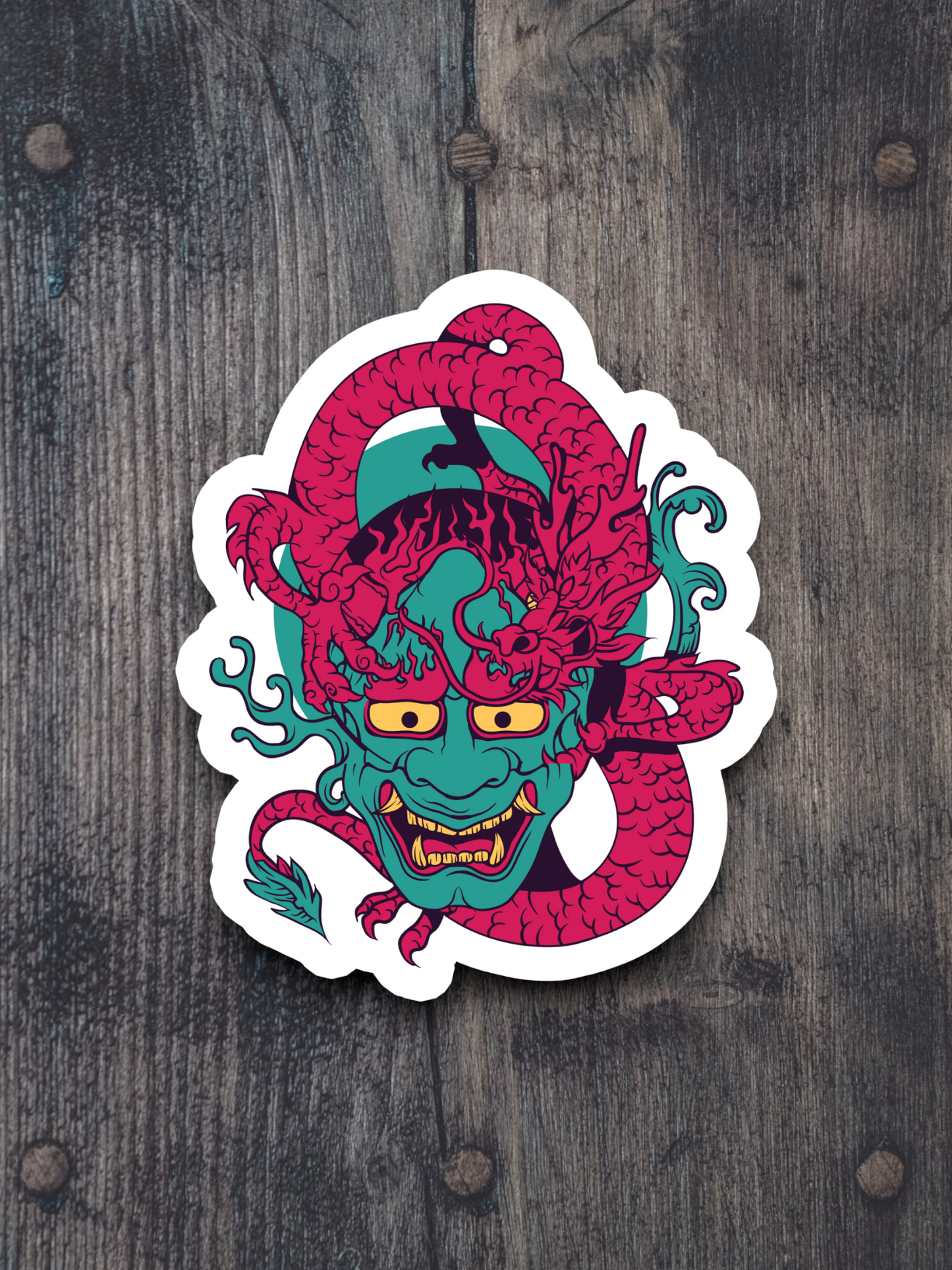 Artistic Dragon - Animal Sticker