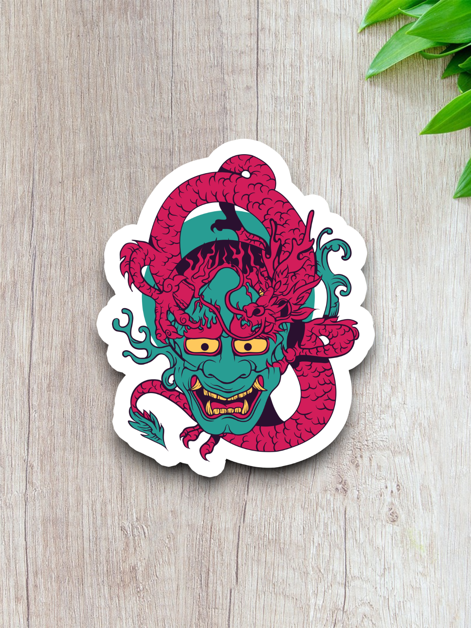 Artistic Dragon - Animal Sticker