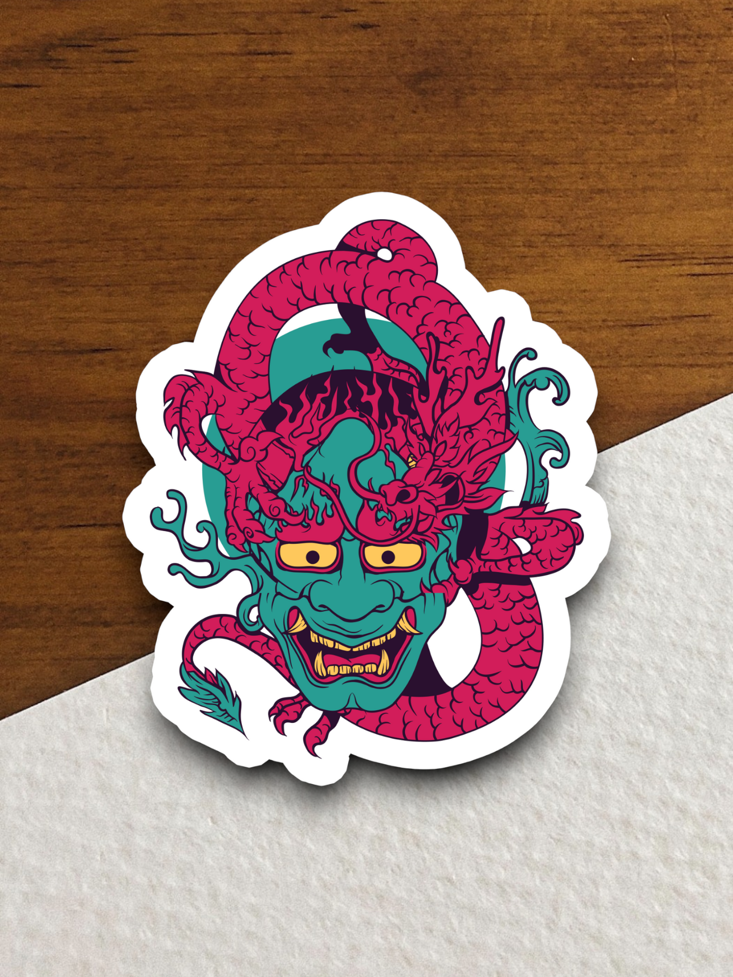 Artistic Dragon - Animal Sticker