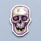 Artistic Skull Version 02 - Holiday Sticker