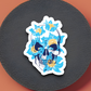 Artistic Skull Version 07 - Holiday Sticker