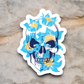 Artistic Skull Version 07 - Holiday Sticker