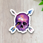 Skull  08 - Holiday Sticker