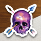 Skull Holiday Sticker