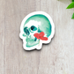 Artistic Skull Version 19 - Holiday Sticker