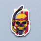 Artistic Skull Version 24 - Holiday Sticker