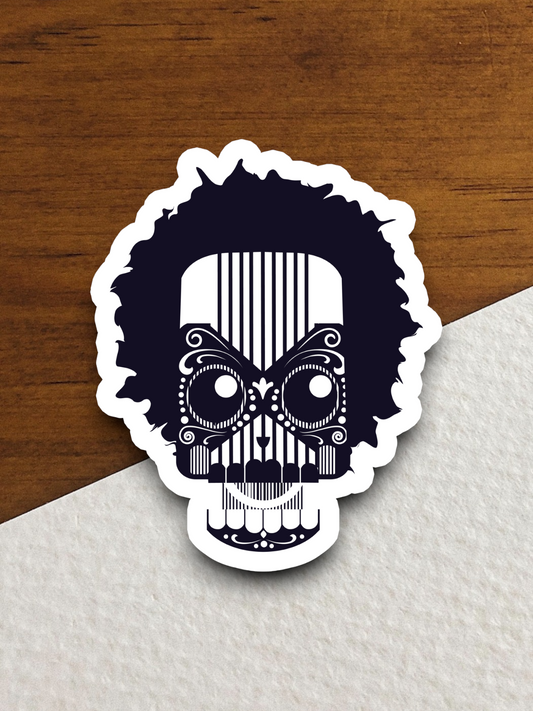 Skull Holiday Sticker