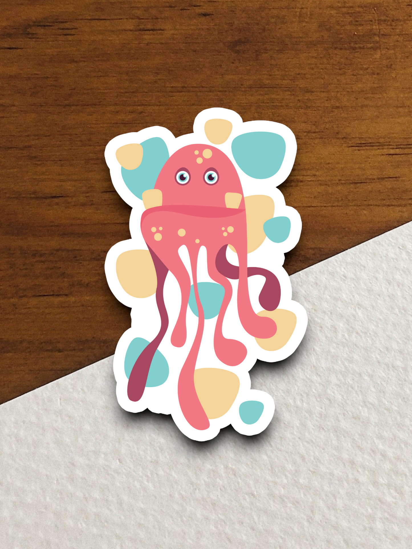 Artistic Squid  2 - Artistic Sticker