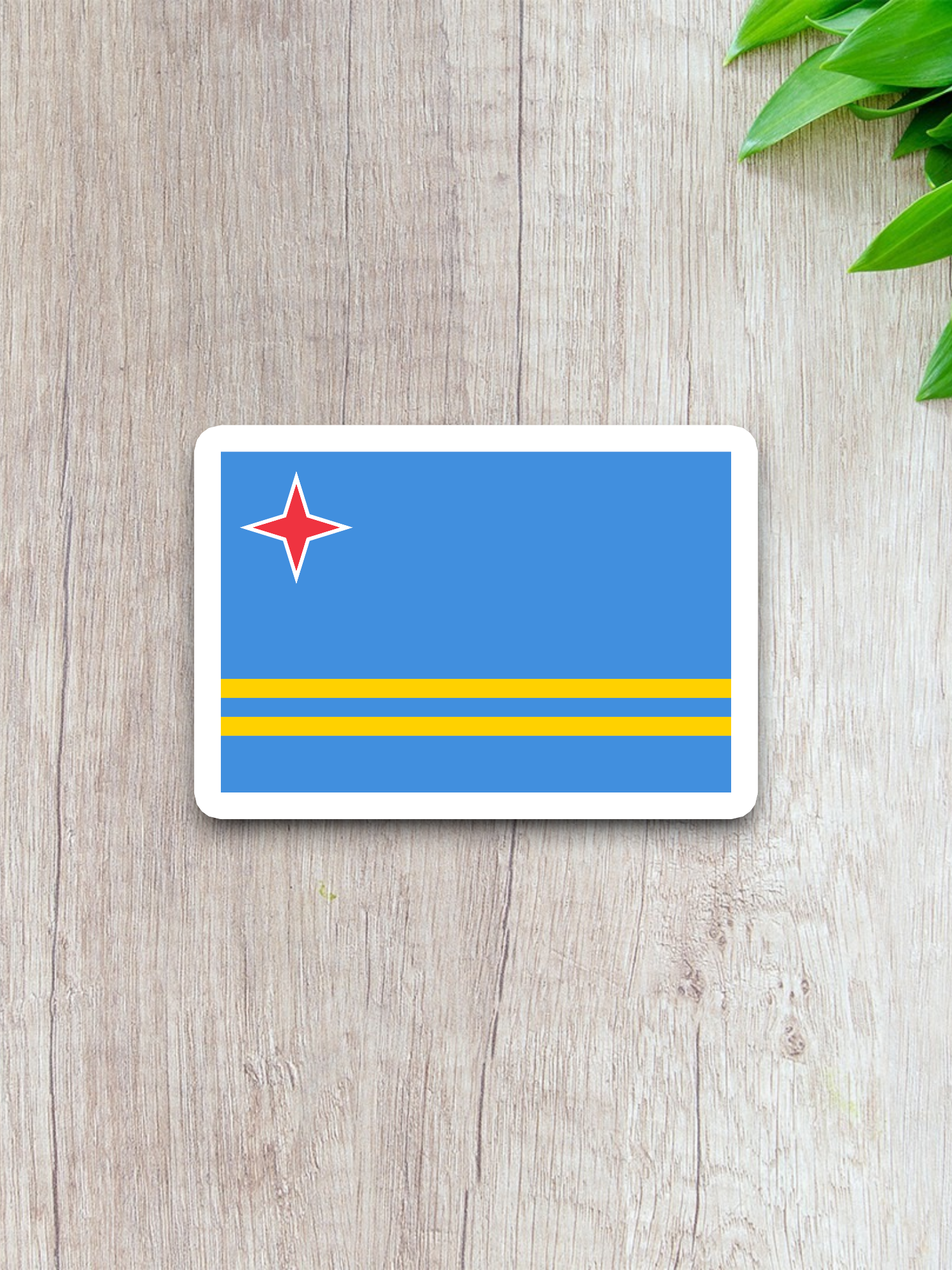 Aruba Flag - International Country Flag Sticker