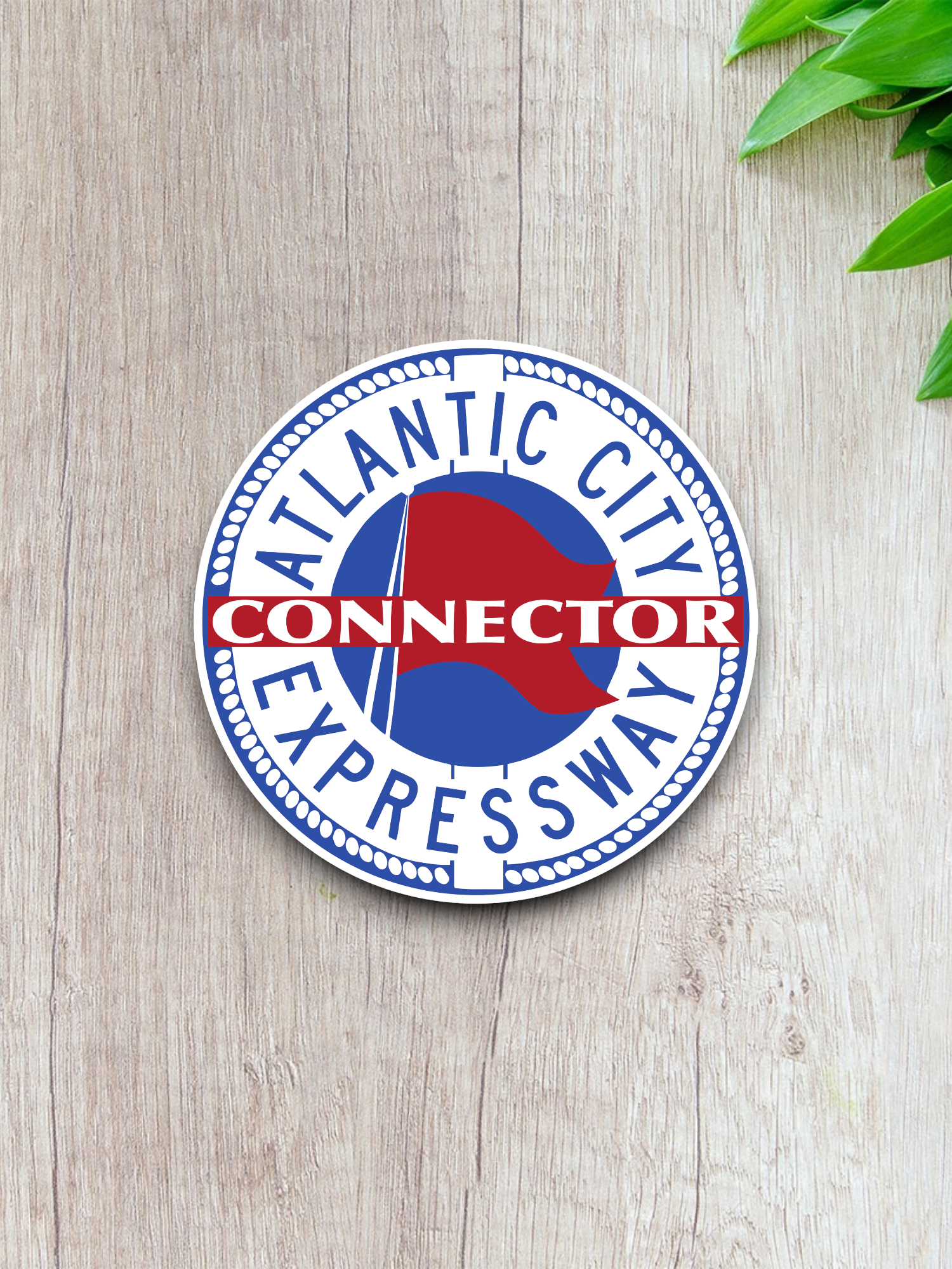 Atlantic City Expressway Connector Sticker