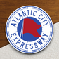 Atlantic City Expressway Sticker