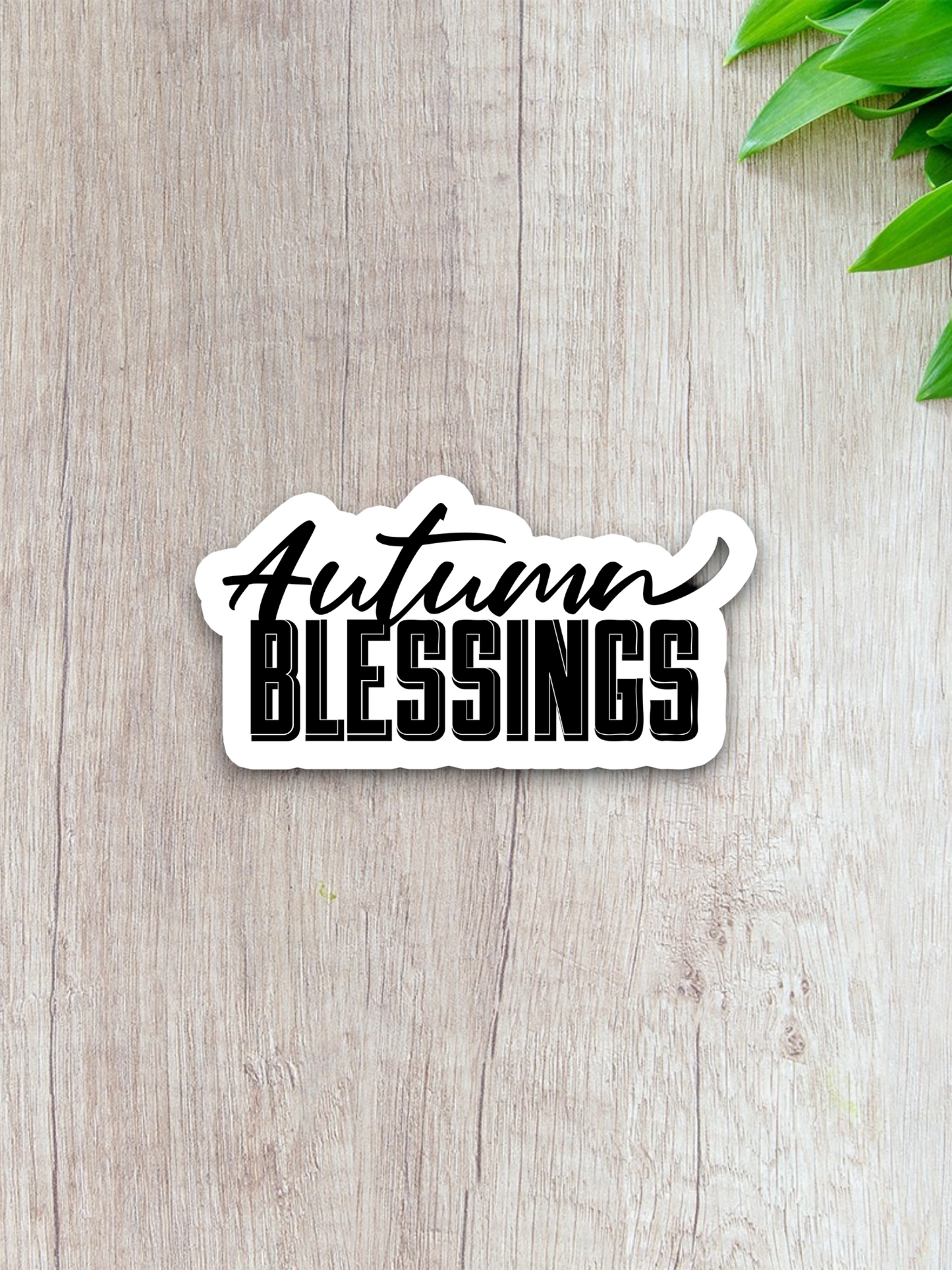 Autumn Blessings Sticker