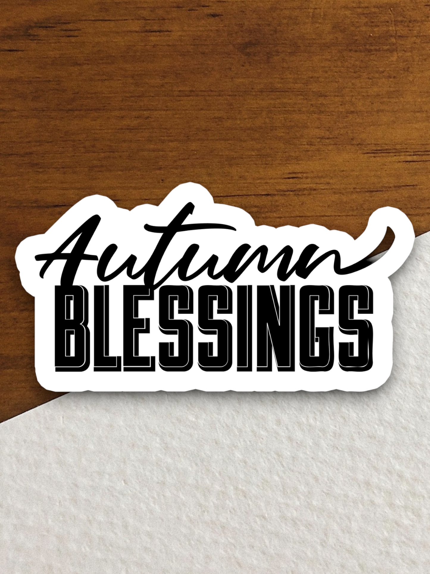 Autumn Blessings Sticker